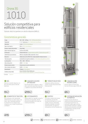 Catalogo Orona 3g 1010 Es