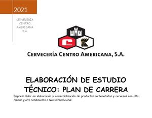 Elaboración De Estudio Técnico