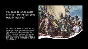500 Años De La Conquista México Tenochtitlan