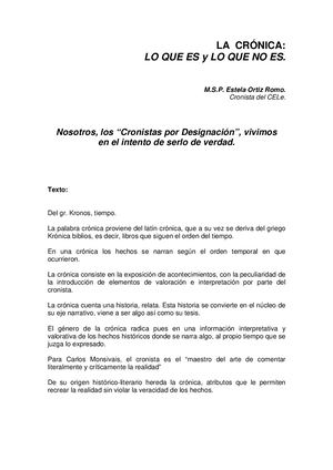 Lo Que Es Y No Es (1)