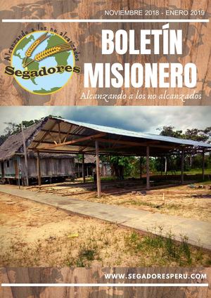 Boletin Misionero Segadores Nov2018 En2019
