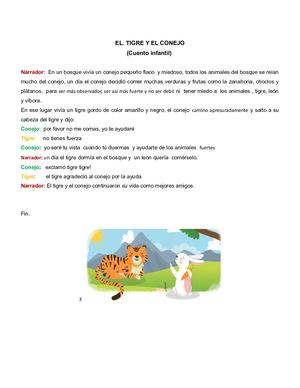Libreto De Un Cuento