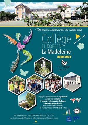 college la madeleine 2020-2021