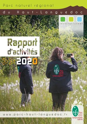 Rapport d'activités 2020 - Parc naturel régional du Haut-Languedoc