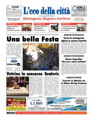 L'eco della città del 19 ottobre 2021