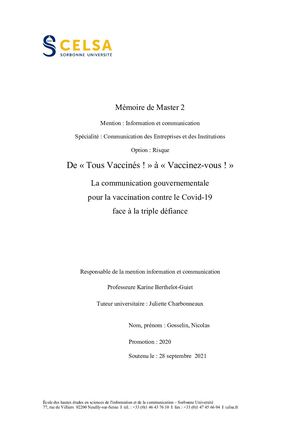 Memoire Gosselin Nicolas 2020