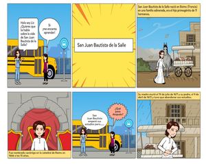 Comic de San Juan Bautista De La Salle