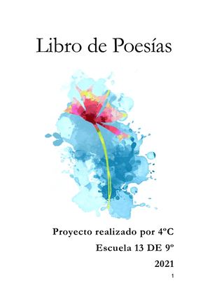 Libro De Poesìas 4ºC