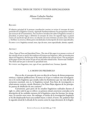 Textos Corbacho