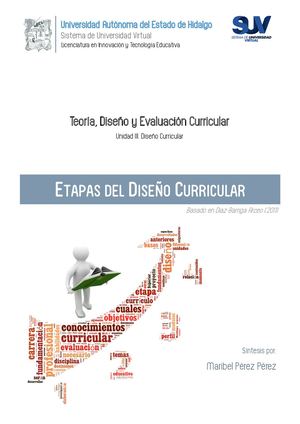 Etapas De Diseño Curricular
