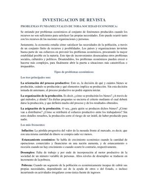 LA TEORÍA ECONÓMICA EN EL CONTEXTO HISTÓRICO