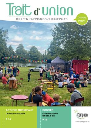Trait D'Union octobre 2021 - Campbon