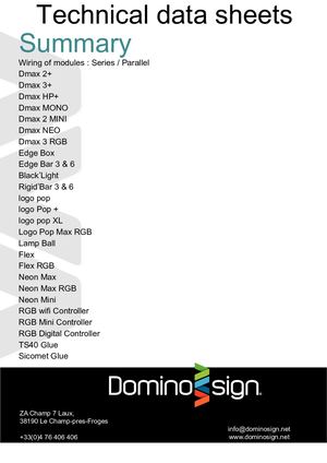 Technical Datasheets