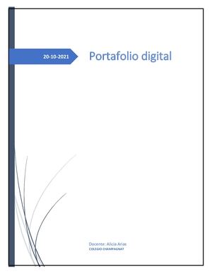 Alicia Arias Portafolio Digital De Evidencias