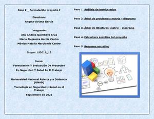 Caso 3 Formulación Proyecto II Calameo