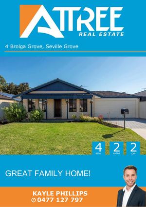 Brolga Grove 4, Seville Grove Buyer Booklet Kp