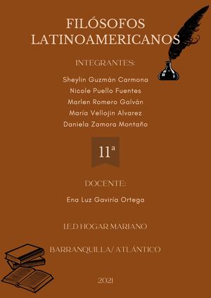 Albúm Exponentes De La Filosofía Latinoamericana (1)
