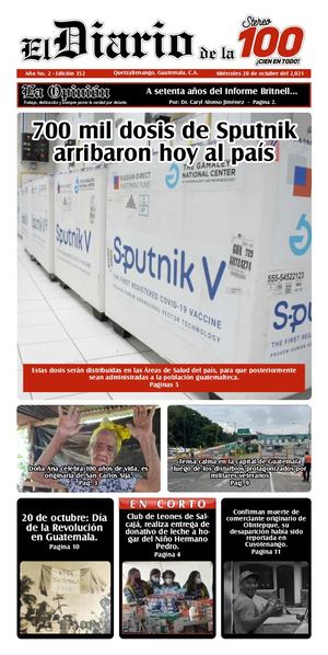 El Diario De La 100 Diseño Edicion 352 20 10 2021