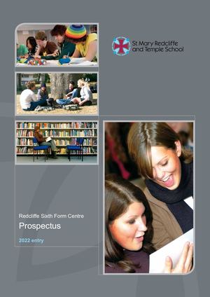 SMRT Sixth Form Prospectus 2022 Entry