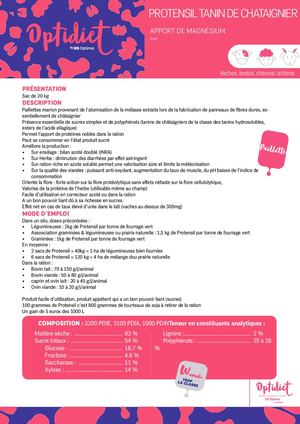 Protensil Tanin De Chataignier