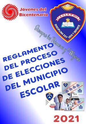 Reglamento Escolar Estudiantil 2021