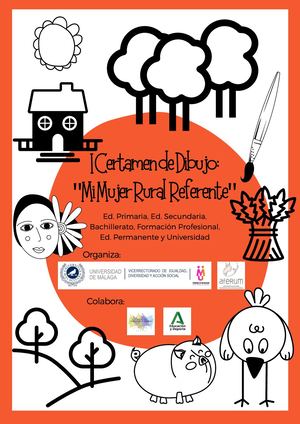 Bases concurso de dibujo Mi mujer rural referente