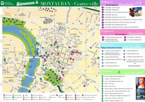 Plan du street-art Montauban
