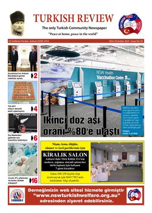 Dayanışma Gazetesi - Turkish Review - Ekim 2021 - Sayi 55