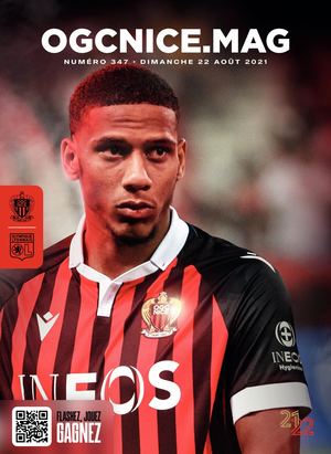 OGC NICE MAG n°347 - Nice v Lyon