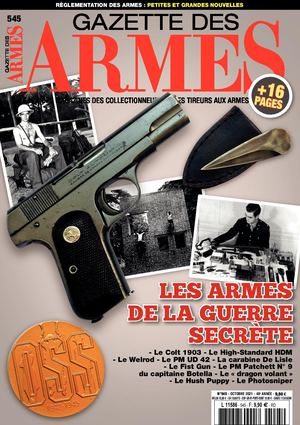 Gazette Des Armes N°545 Octobre 2021