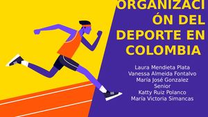 DIAPOSITIVAS ORGANIZACION DEL DEPORTE EN COLOMBIA