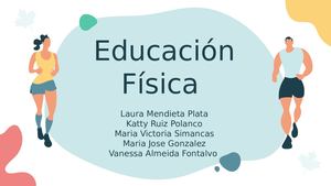Exposición De Educacion Fisica