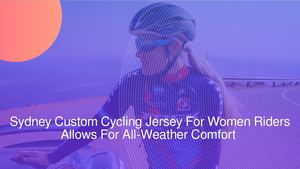 High-Quality Australian Custom Cycling Jersey For Women Launched Online
