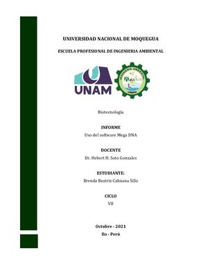 Uso Del Software Mega Dna