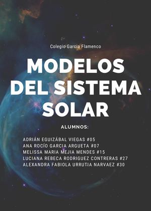 Modelos Del Sistema Solar