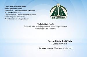 Flujograma -MINEDUC-