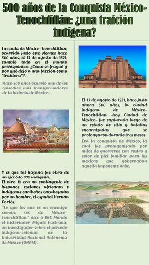 500 Años De La Conquista México Tenochtitlán