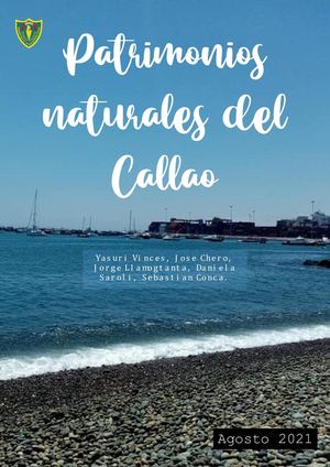 Patrimonios Naturales del Callao