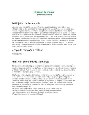 El Sazón De Mamá