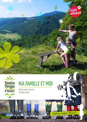 Ma famille et moi dans Les Hautes Vosges d'Alsace