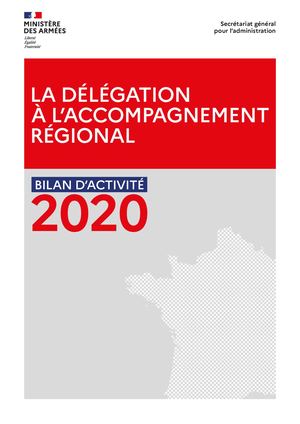 Bilan Activite 2020 de la délégation à l’accompagnement régional (DAR) Avec Annexes