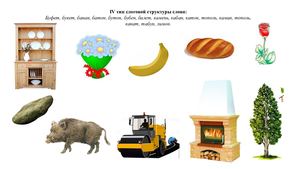 4 тип слоговой структуры