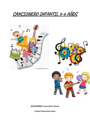 ECHARRI_ECHECONANEA- CANCIONERO INFANTIL