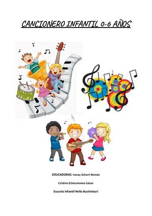 ECHARRI_ECHECONANEA- CANCIONERO INFANTIL