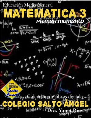 MATEMÁTICA 3er Año