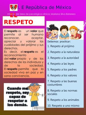 Valor Del Respeto Flyer