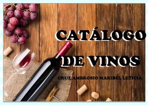 Catálogo De Vinos