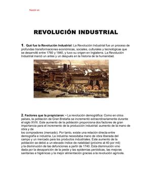 Revolución Industrial