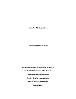 Manuales Administrativos