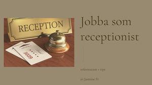 Jobba Som Receptionist